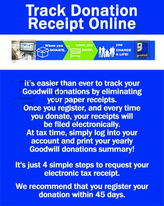 Track Your Donation Receipts Online