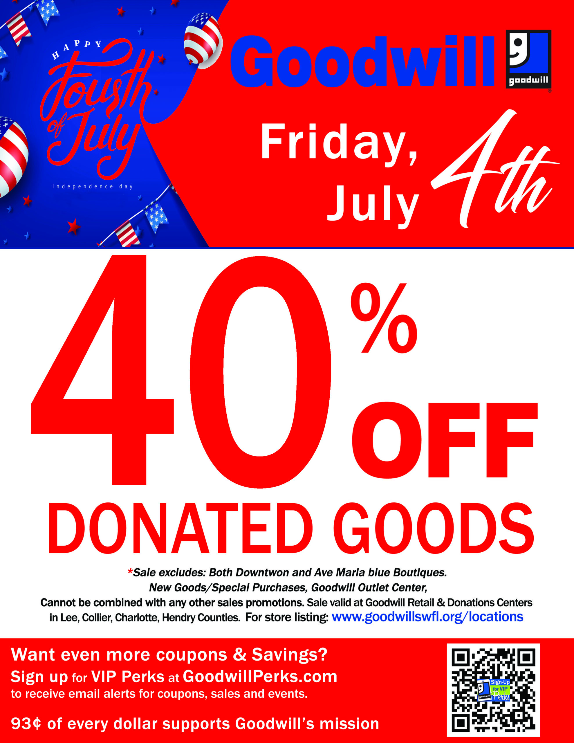 July 4 2025 40% off
