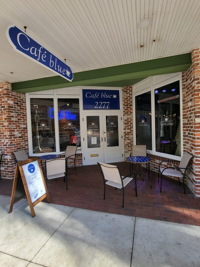 Cafe Blue Storefront