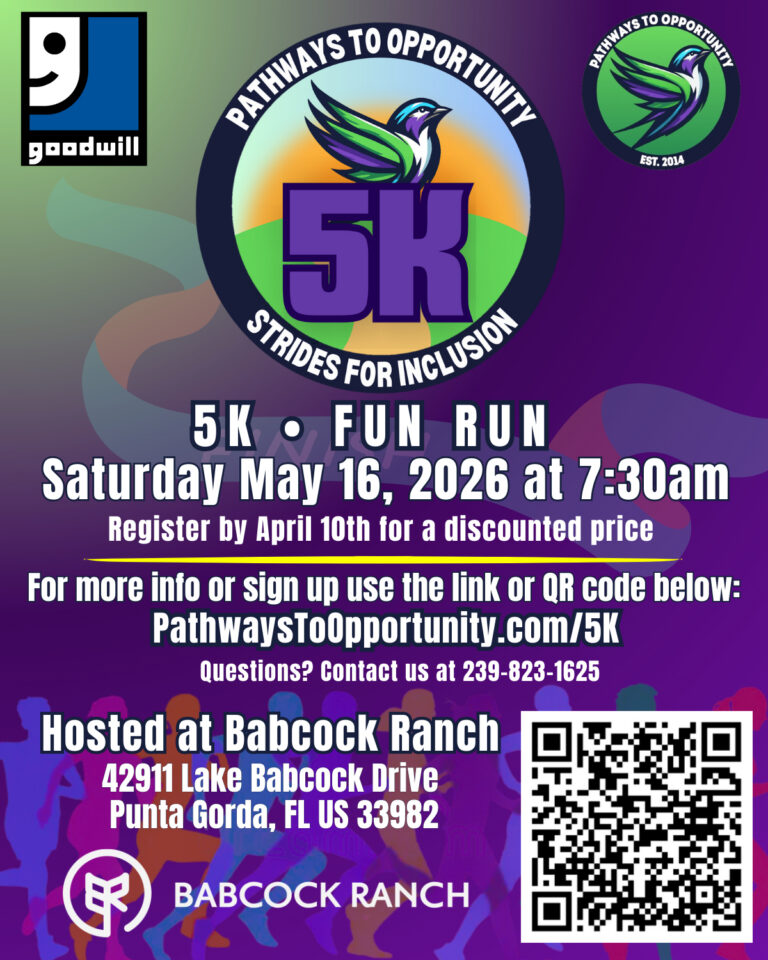 Strides for Inclusion 5k Run-Walk-Roll - Goodwill Southwest Florida